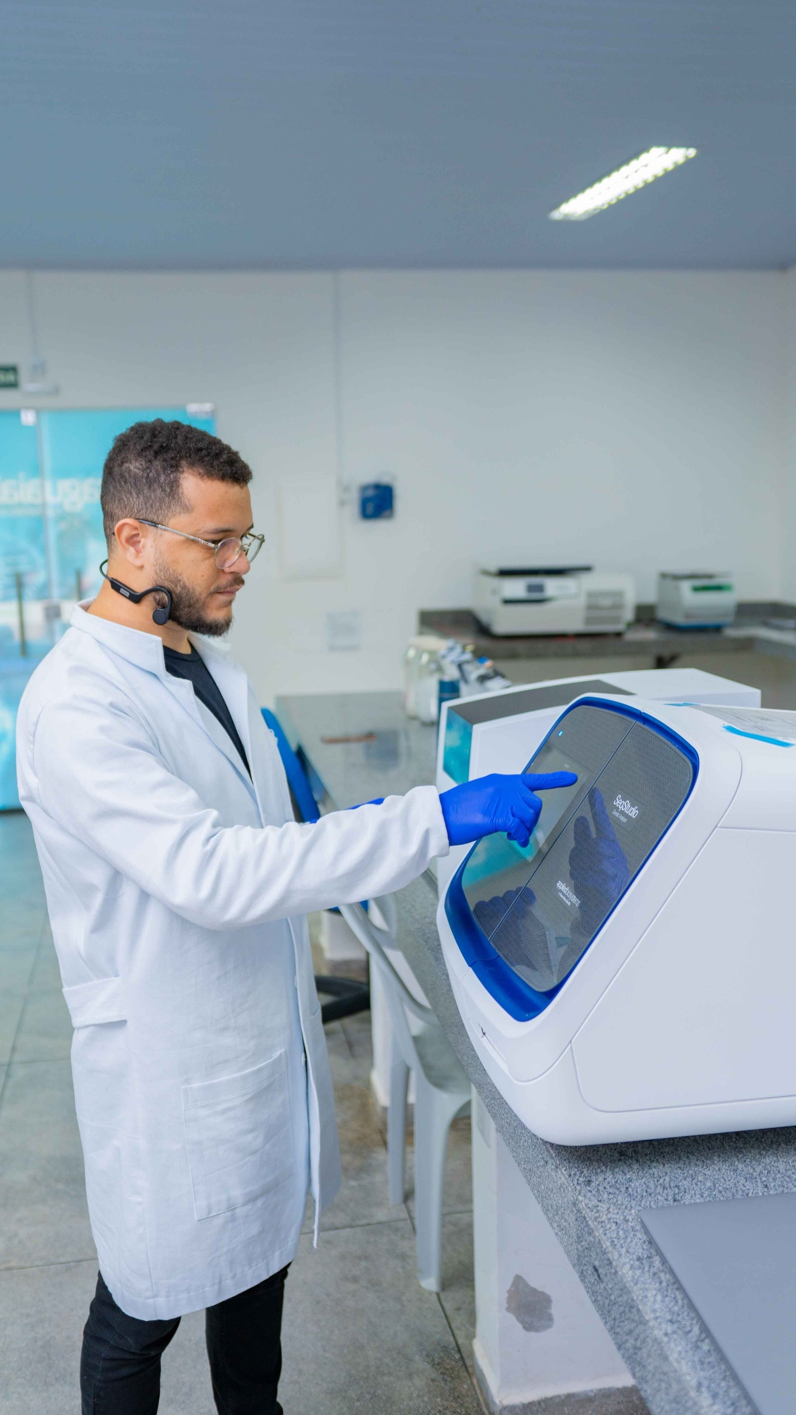 Equipamentos de sequenciamento do AraguaiaBiotech